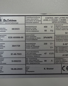 Control cabinet House 4 / Level 2